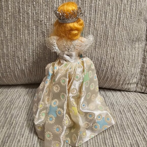 ♡Vintage 8" Christmas Fairy Princess Sleepy-Eyed Doll♡ - Picture 2 of 9